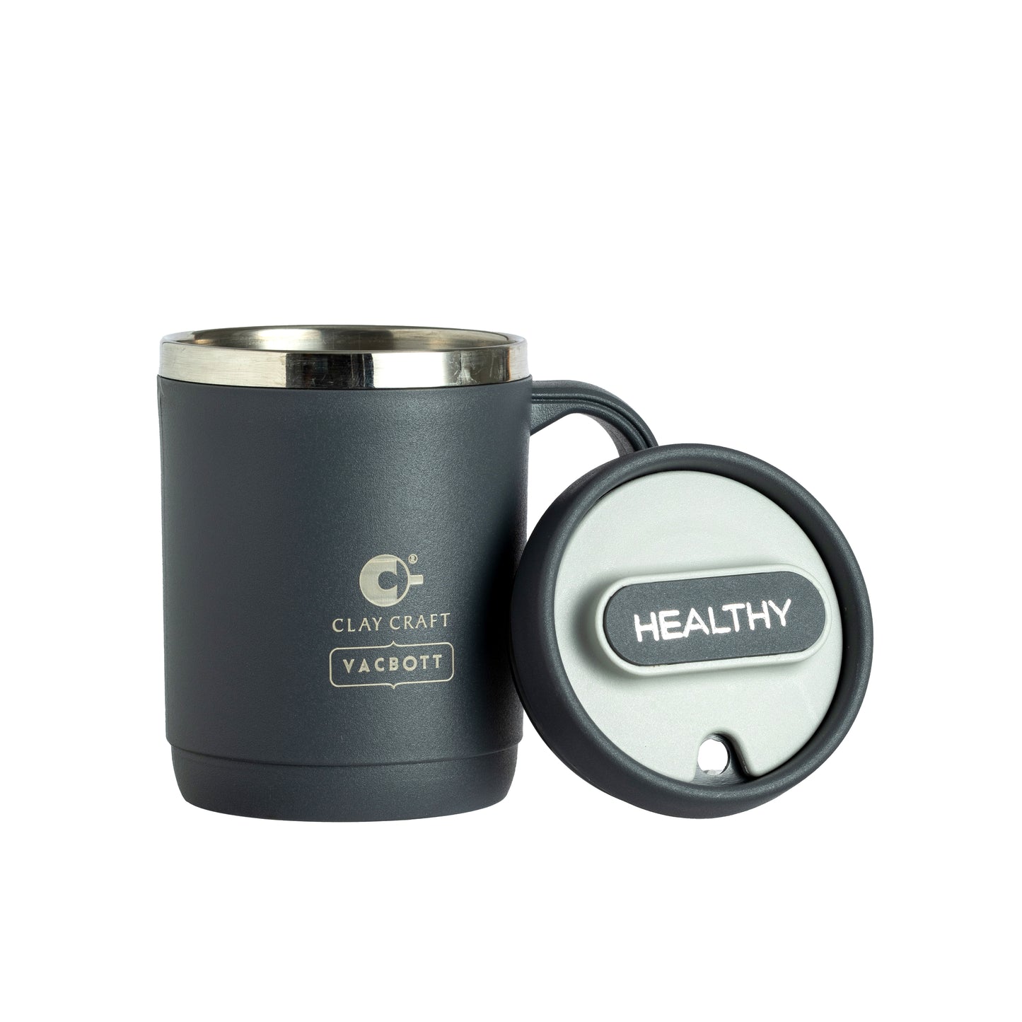 Vacbott Dyona Mug 400ml – PUF Insulated Double Walled  | Leak-Proof Travel Mug