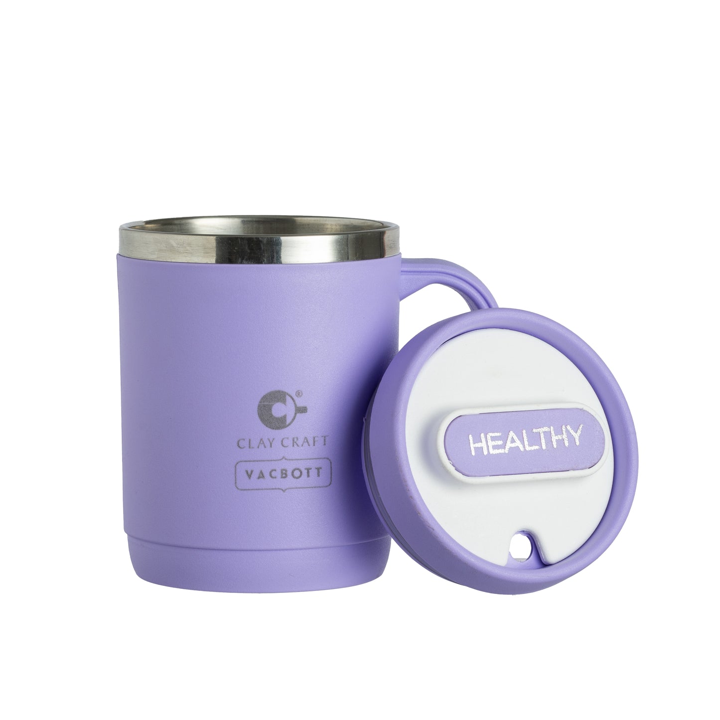 Vacbott Dyona Mug 400ml – PUF Insulated Double Walled  | Leak-Proof Travel Mug