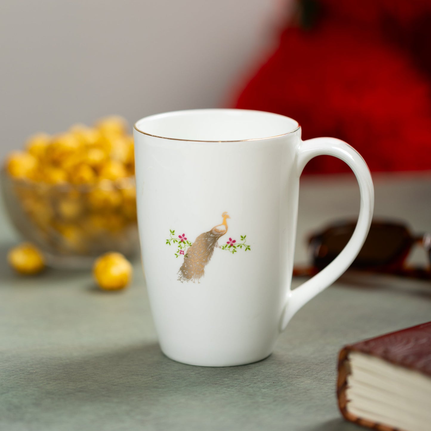 JCPL Orion Pristine Milk & Coffee Mugs, 1 Pcs, 280 ml (PS406)