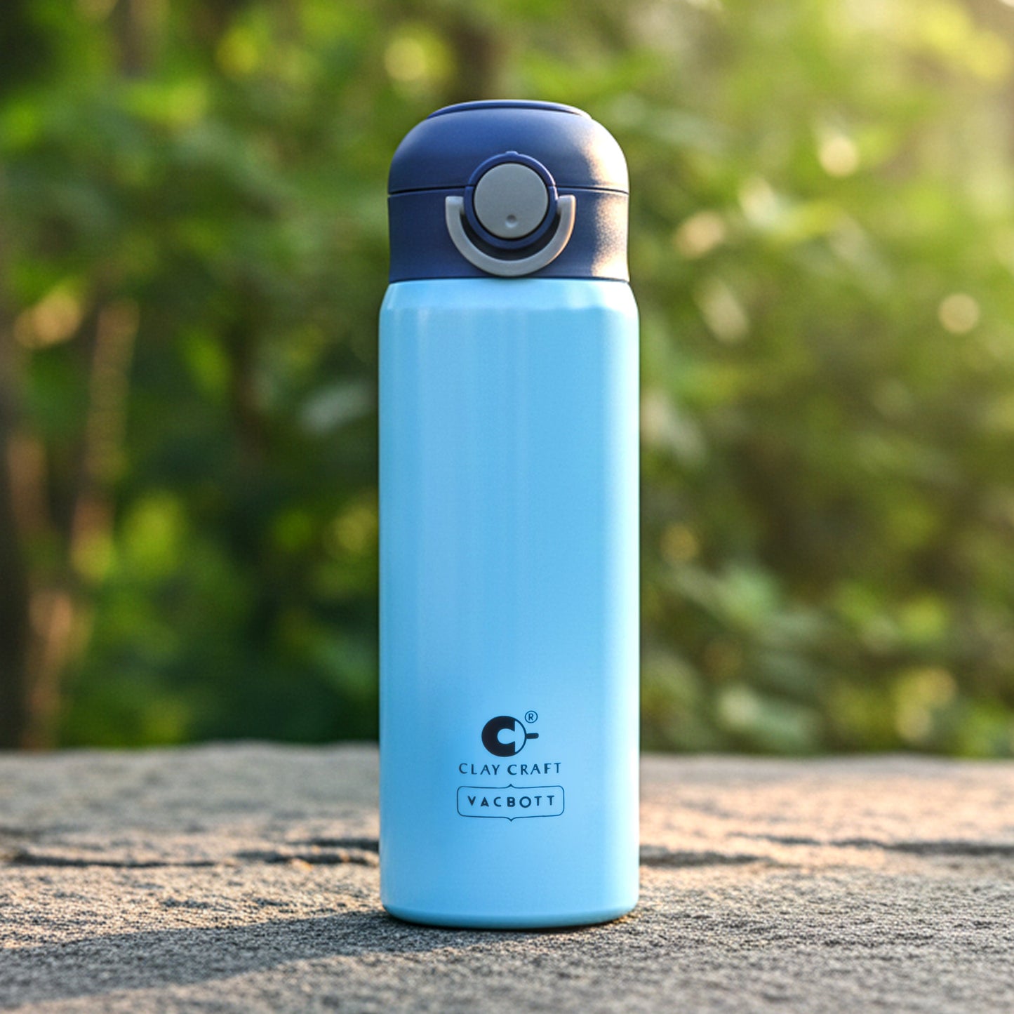 Vacbott Vacuum Bottle Sonic Pro One-Touch Lid | 24-Hour Hot & Cold 550ml| BIS Certified