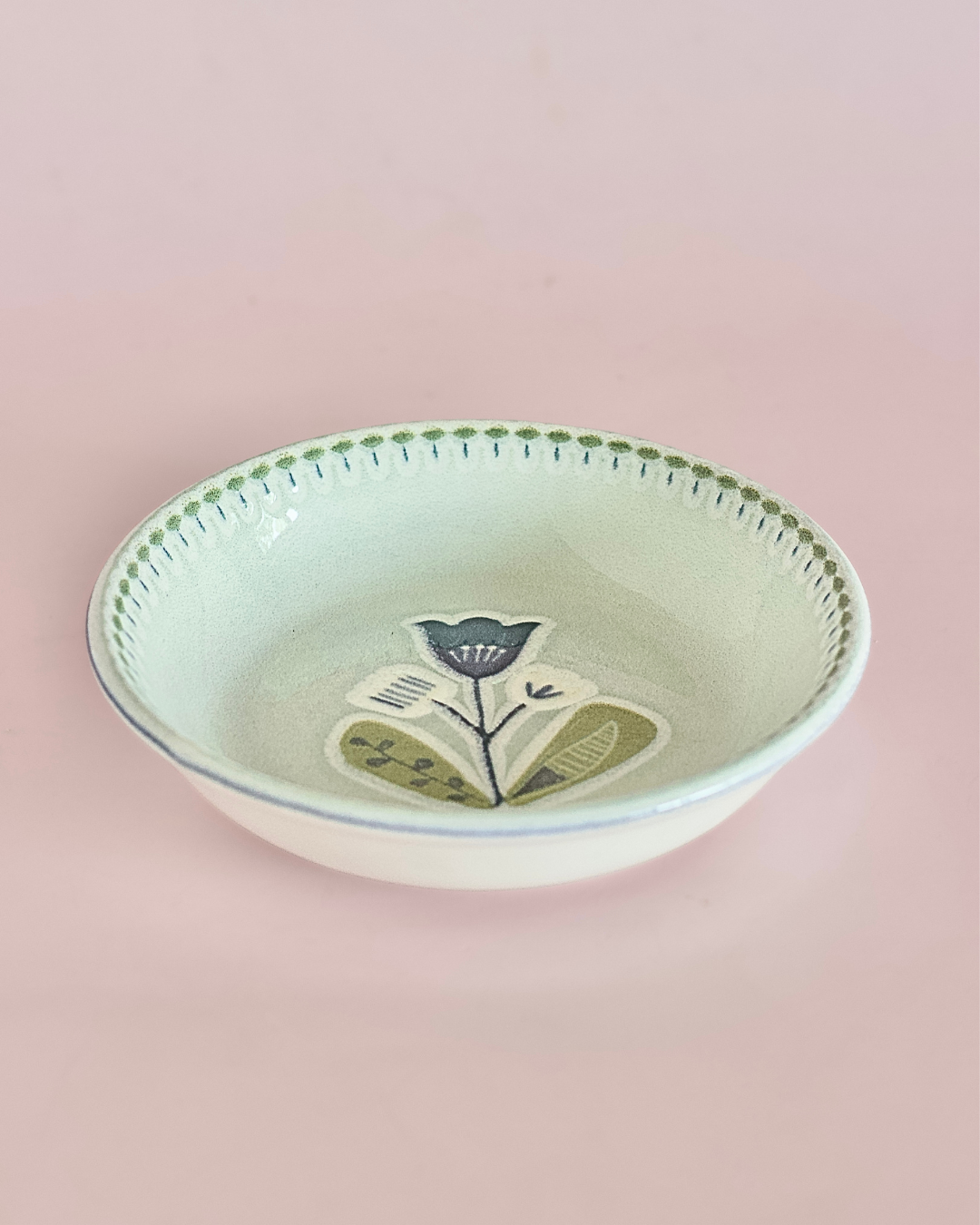 Magique By The Wishing Chair X Clay Craft, Tulip Garden Textures Charlie 26Cm Platter & Bowl Set