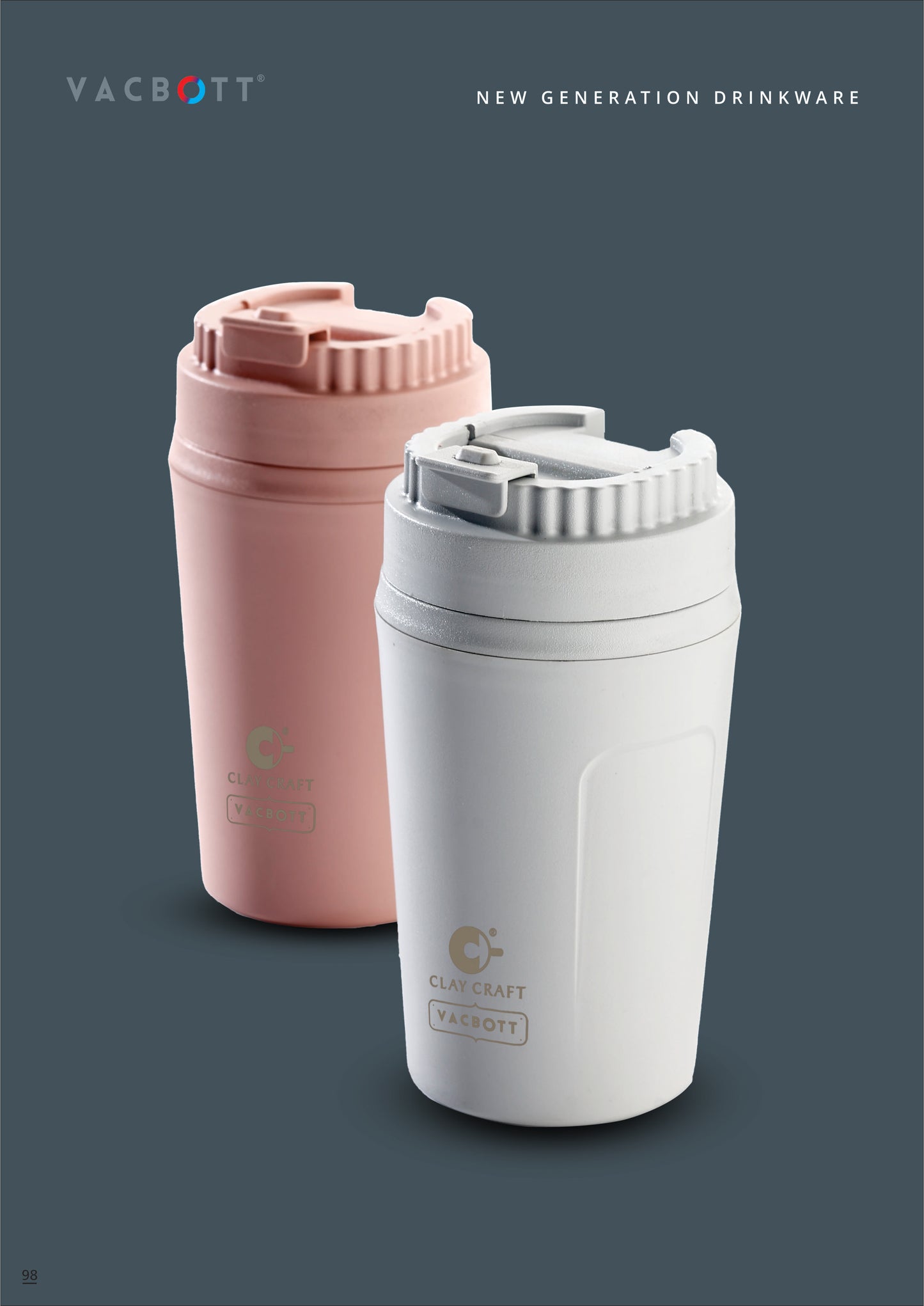 Vacbott Tornado Tumbler 400ml – PUF Insulated Hot & Cold