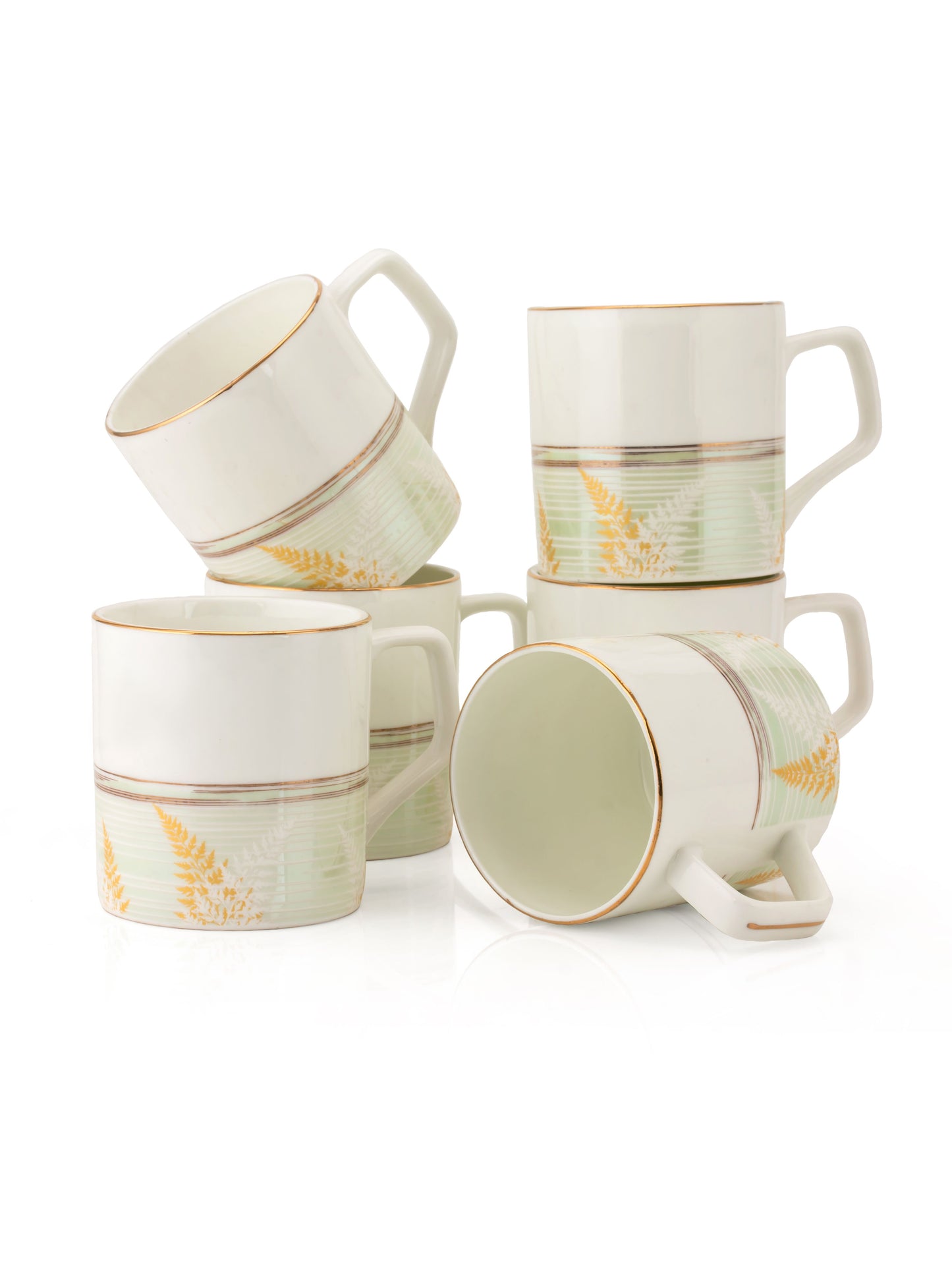 JCPL Director Royal Coffee & Tea Mug Set of 6 (R418)