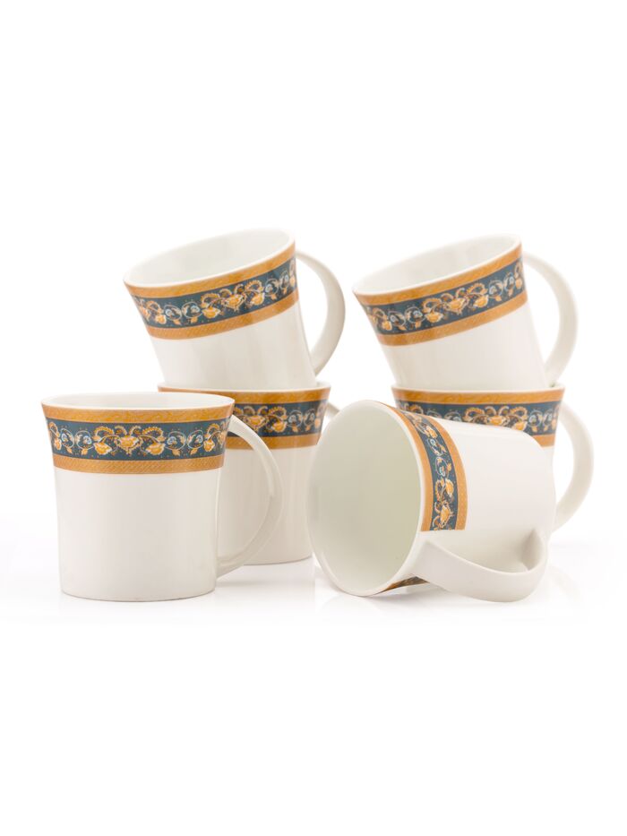 JCPL Diamond Super Coffee & Tea Mug Set of 6 (379)