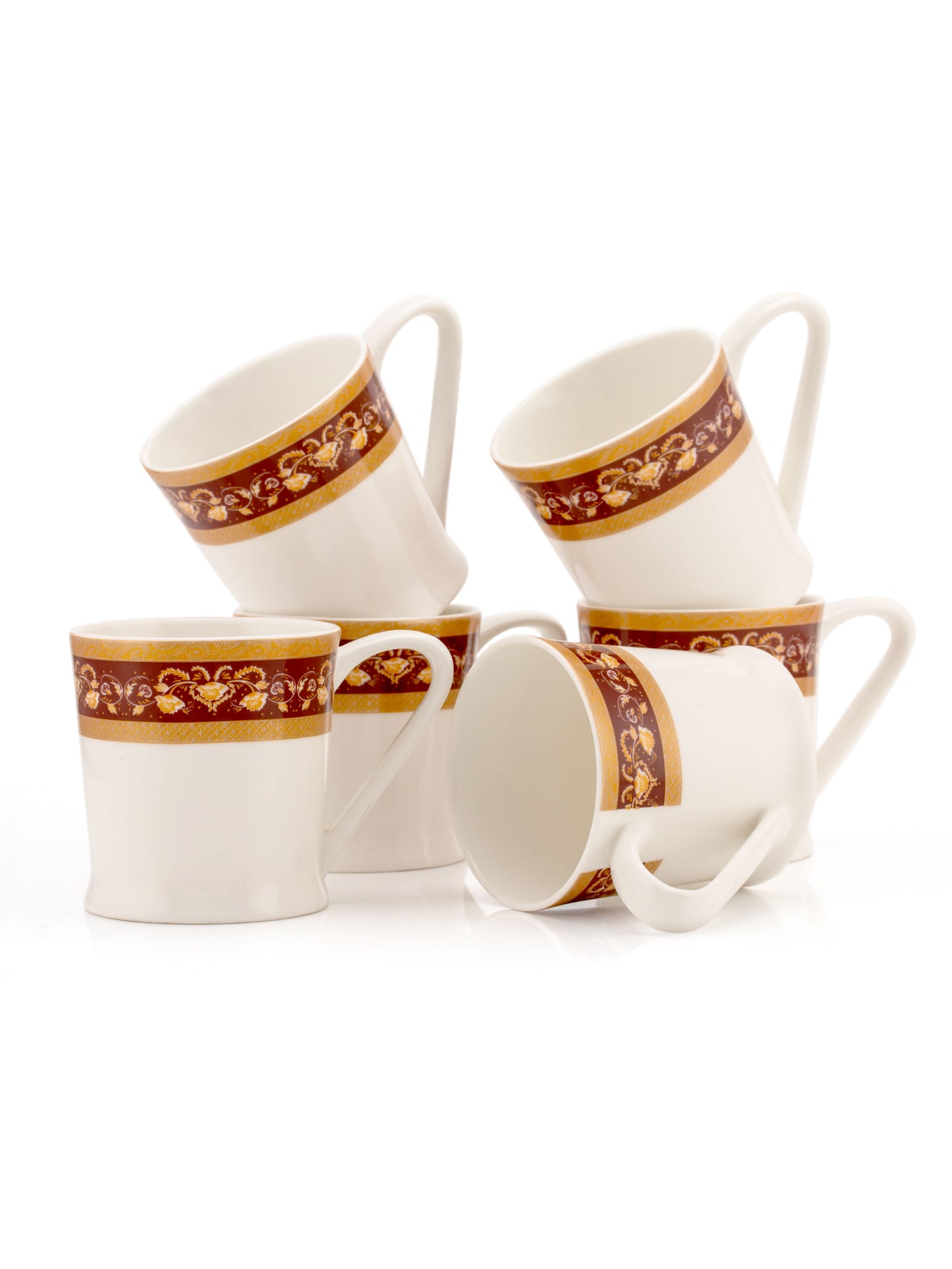 JCPL Peter Super Coffee & Tea Mug Set of 6 (380)