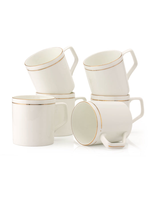 JCPL Director Flower Coffee & Tea Mug Set of 6 (100)