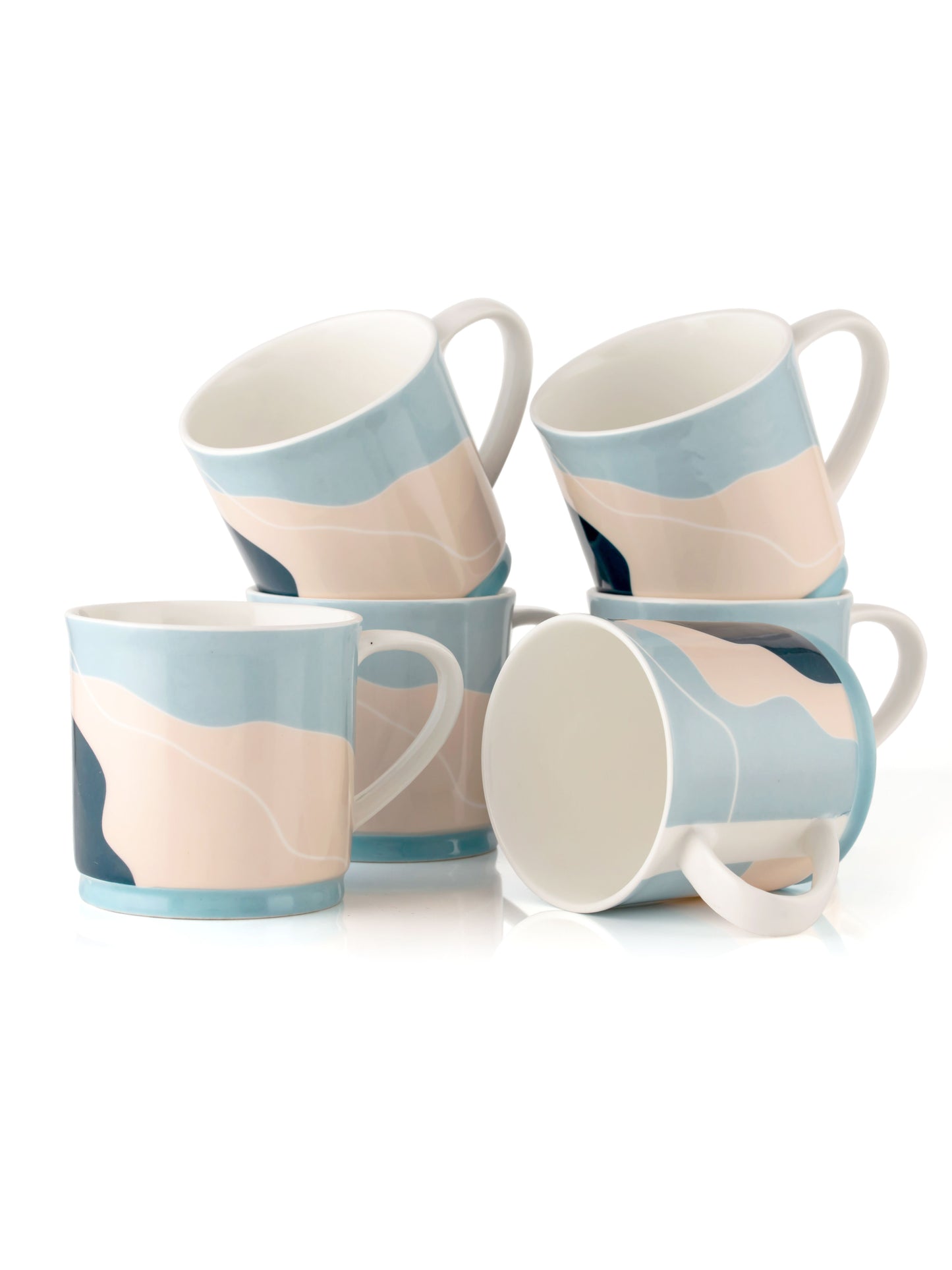 JCPL Fresco Prima Coffee & Tea Mug Set of 6 (FS402)
