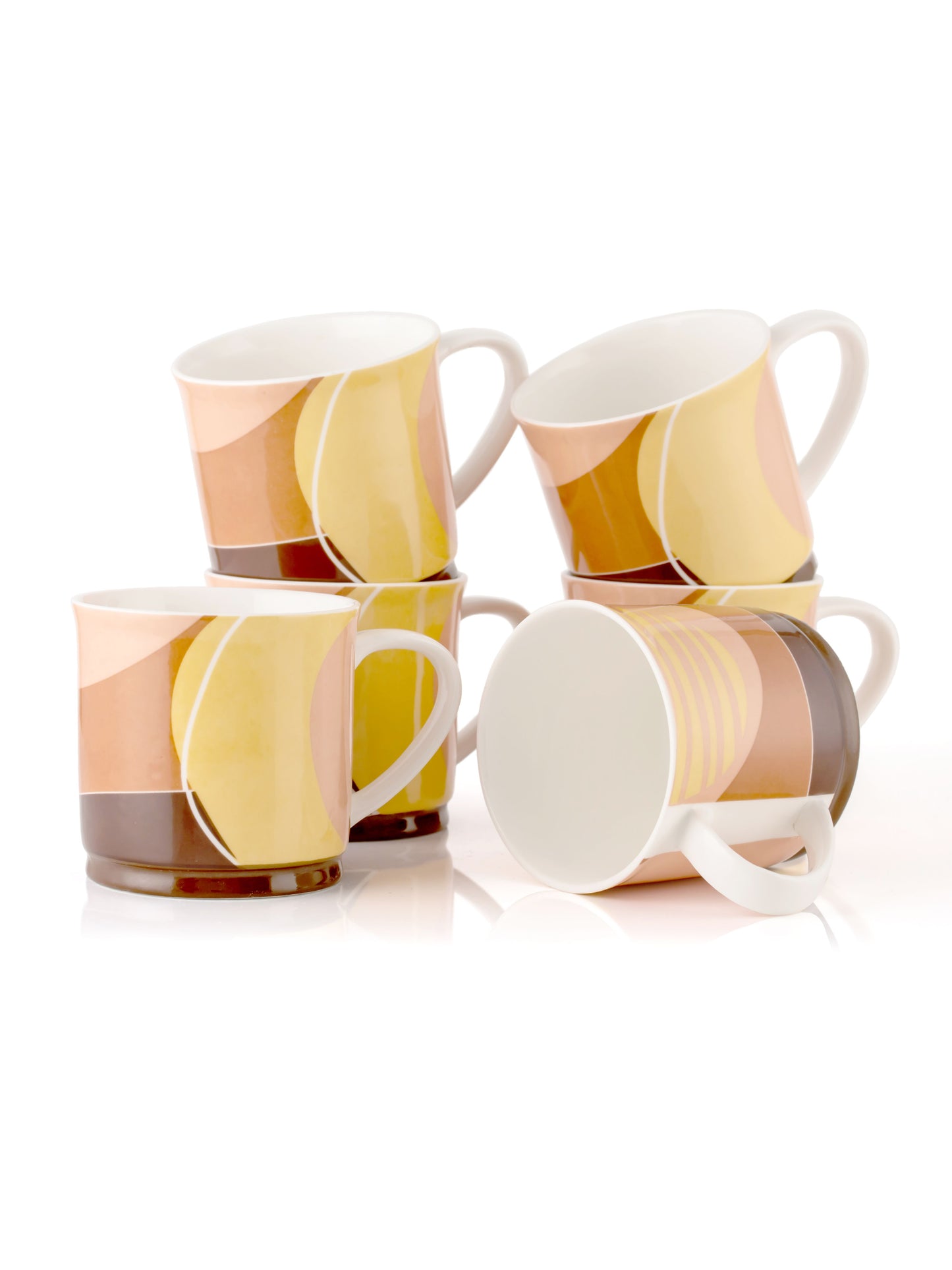 JCPL Fresco Prima Coffee & Tea Mug Set of 6 (FS403)