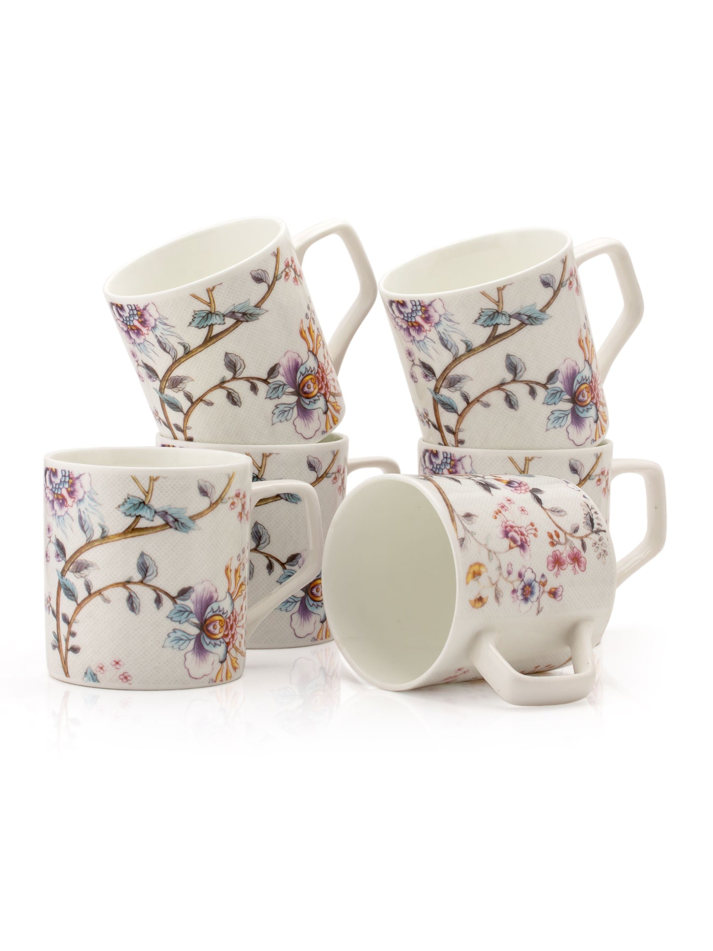 JCPL Director Gardenia Coffee & Tea Mug Set of 6 (GS307)