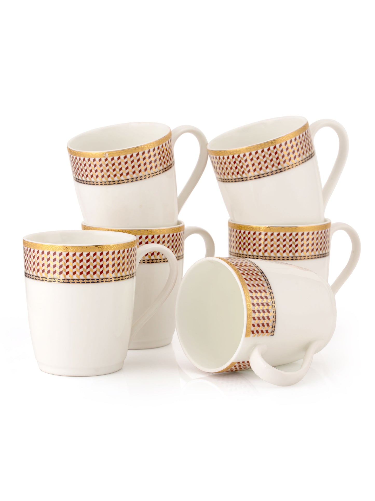 JCPL Oslo Aroma Coffee & Tea Mug Set of 6 (AS6)