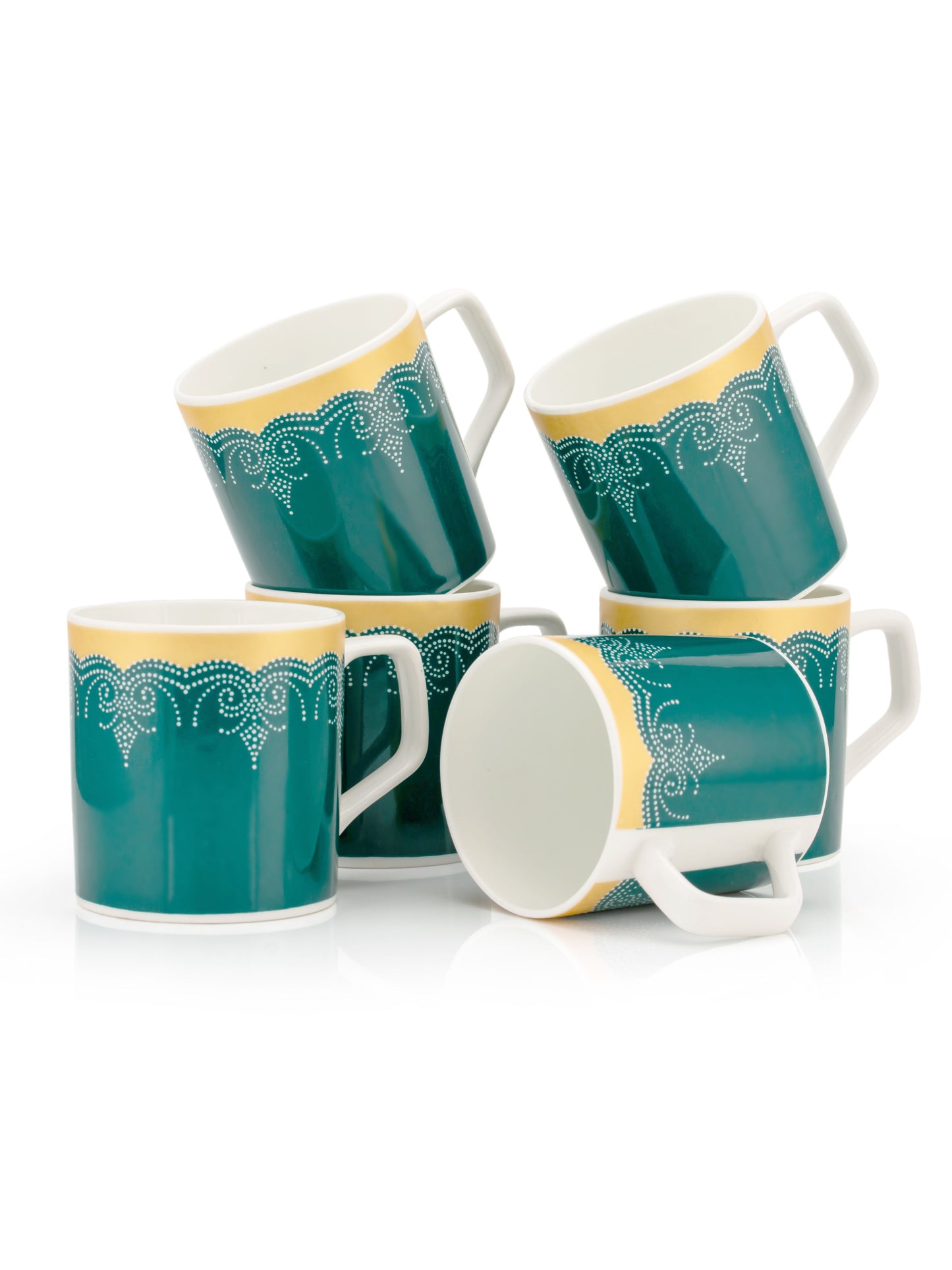 JCPL Director Hilton Coffee & Tea Mug Set of 6 (G301)