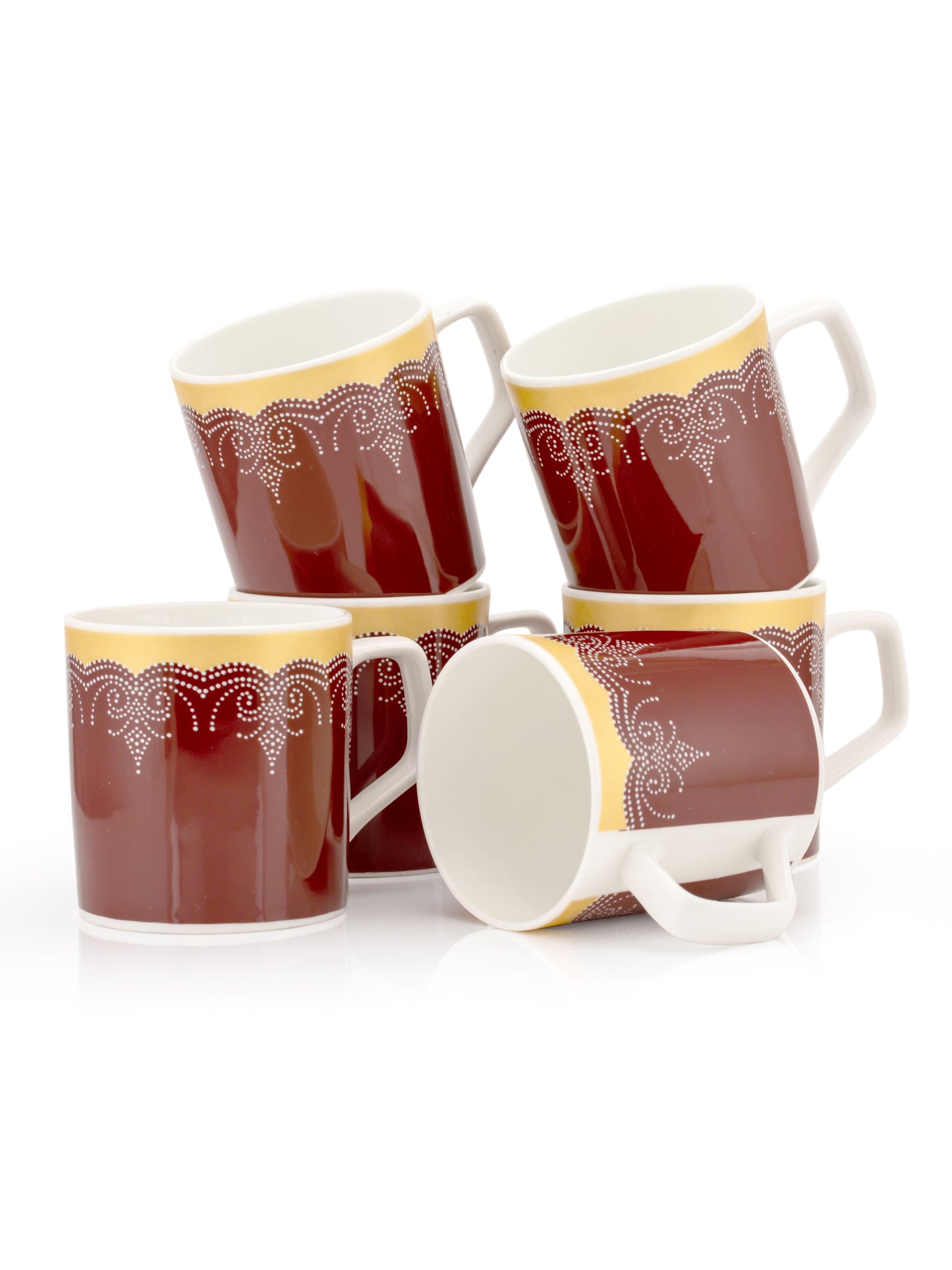 JCPL Director Hilton Coffee & Tea Mug Set of 6 (R302)