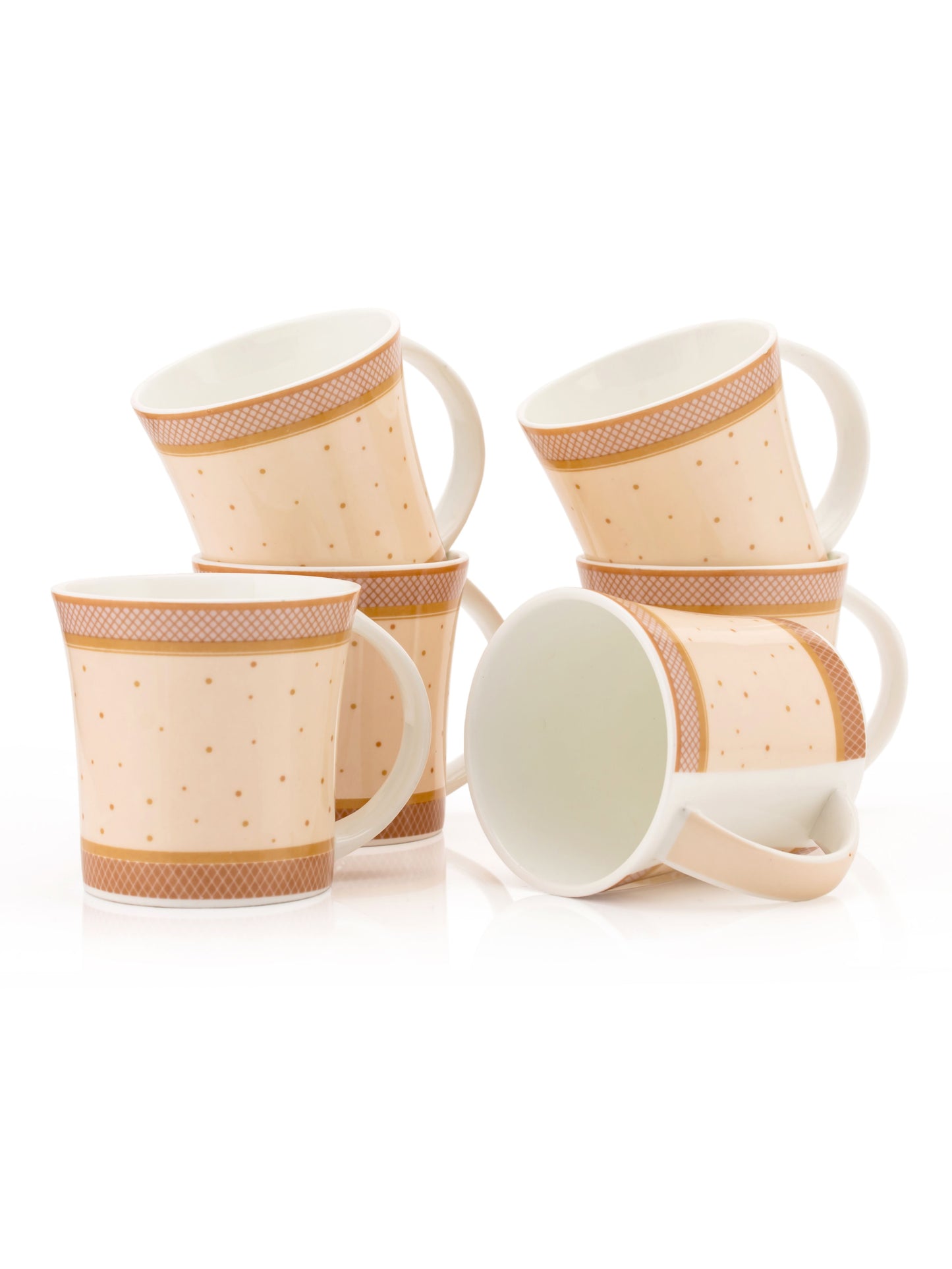 JCPL Jackson Hilton Coffee & Tea Mug Set of 6 (394)