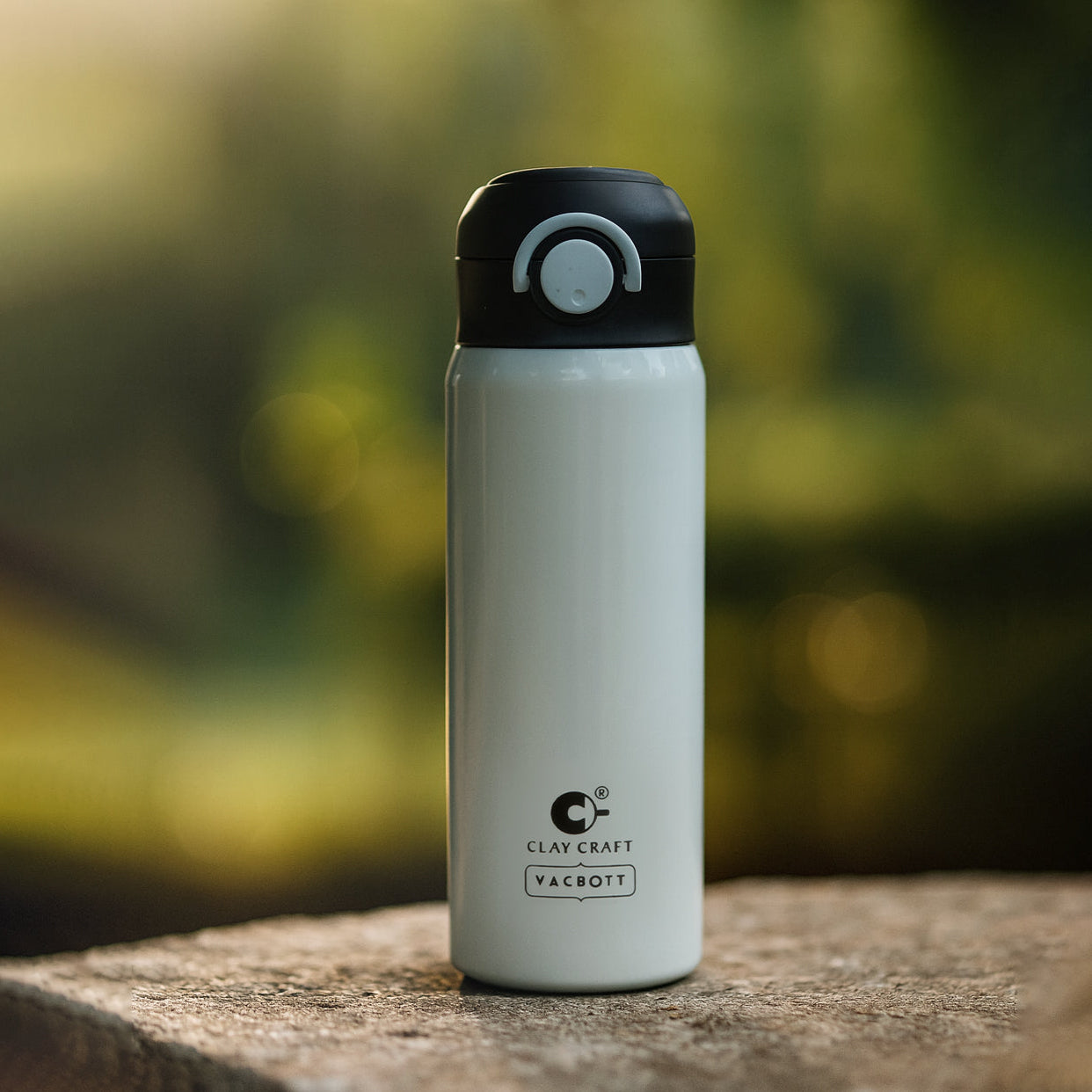 Vacbott Vacuum Bottle Sonic Pro One-Touch Lid | 24-Hour Hot & Cold 550ml| BIS Certified