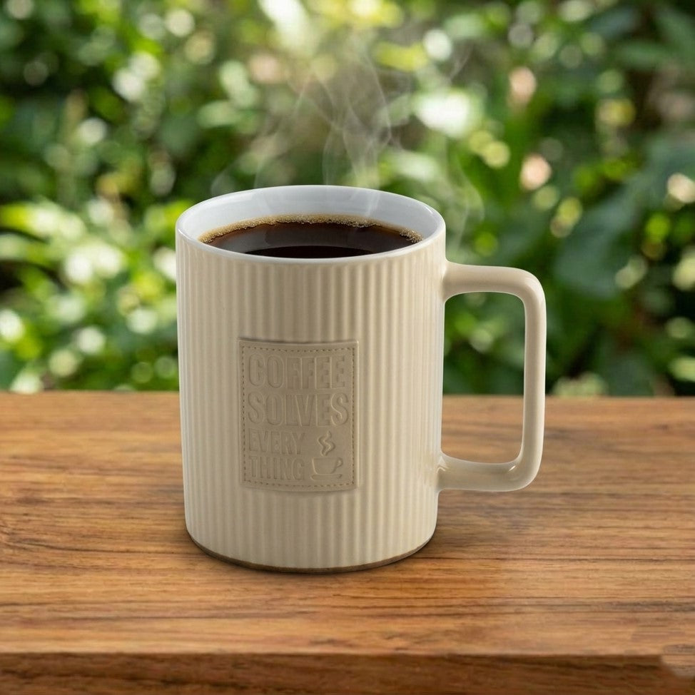 Kaffa Pebble Milk/Coffee Mug - 1 Pc - 400 ml (Kaffa K01)