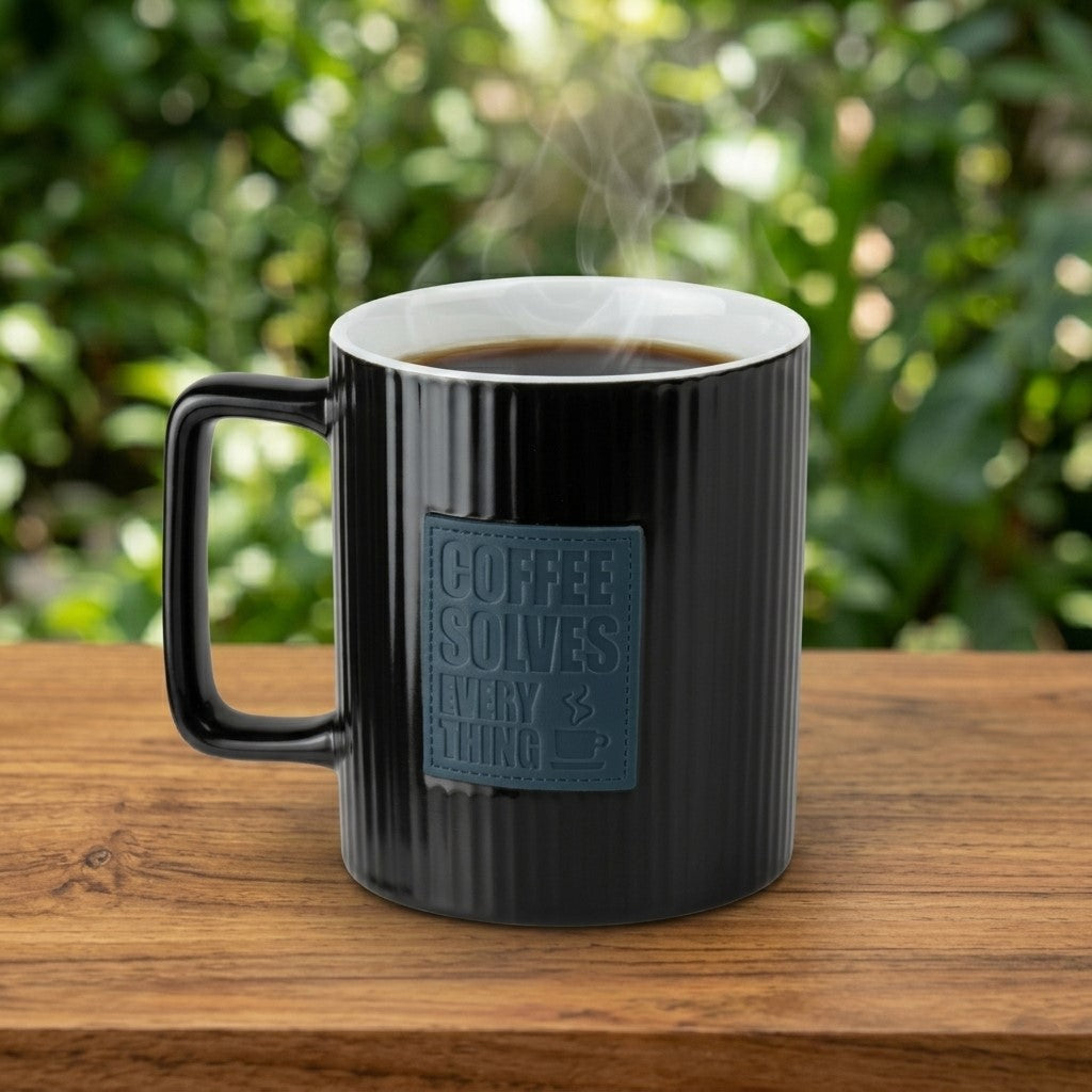 Kaffa Pebble Milk/Coffee Mug - 1 Pc - 400 ml (Kaffa K01)