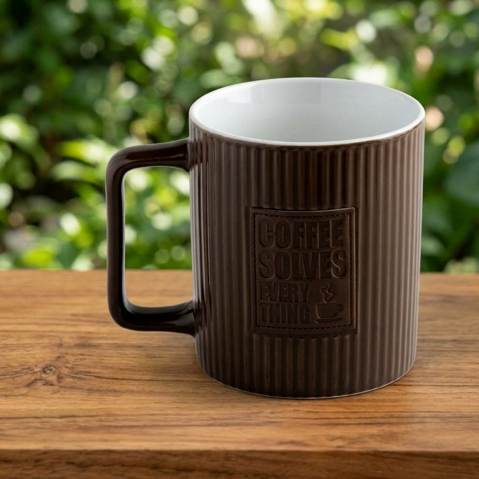 Kaffa Pebble Milk/Coffee Mug - 1 Pc - 400 ml (Kaffa K01)