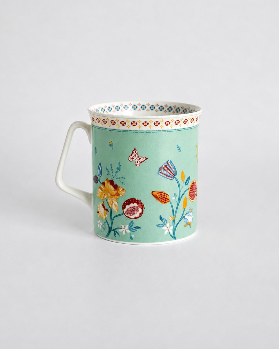 Magique by The Wishing Chair x Clay Craft, Endless Summer Polo Milk Mug, Set of 2, 300ml each