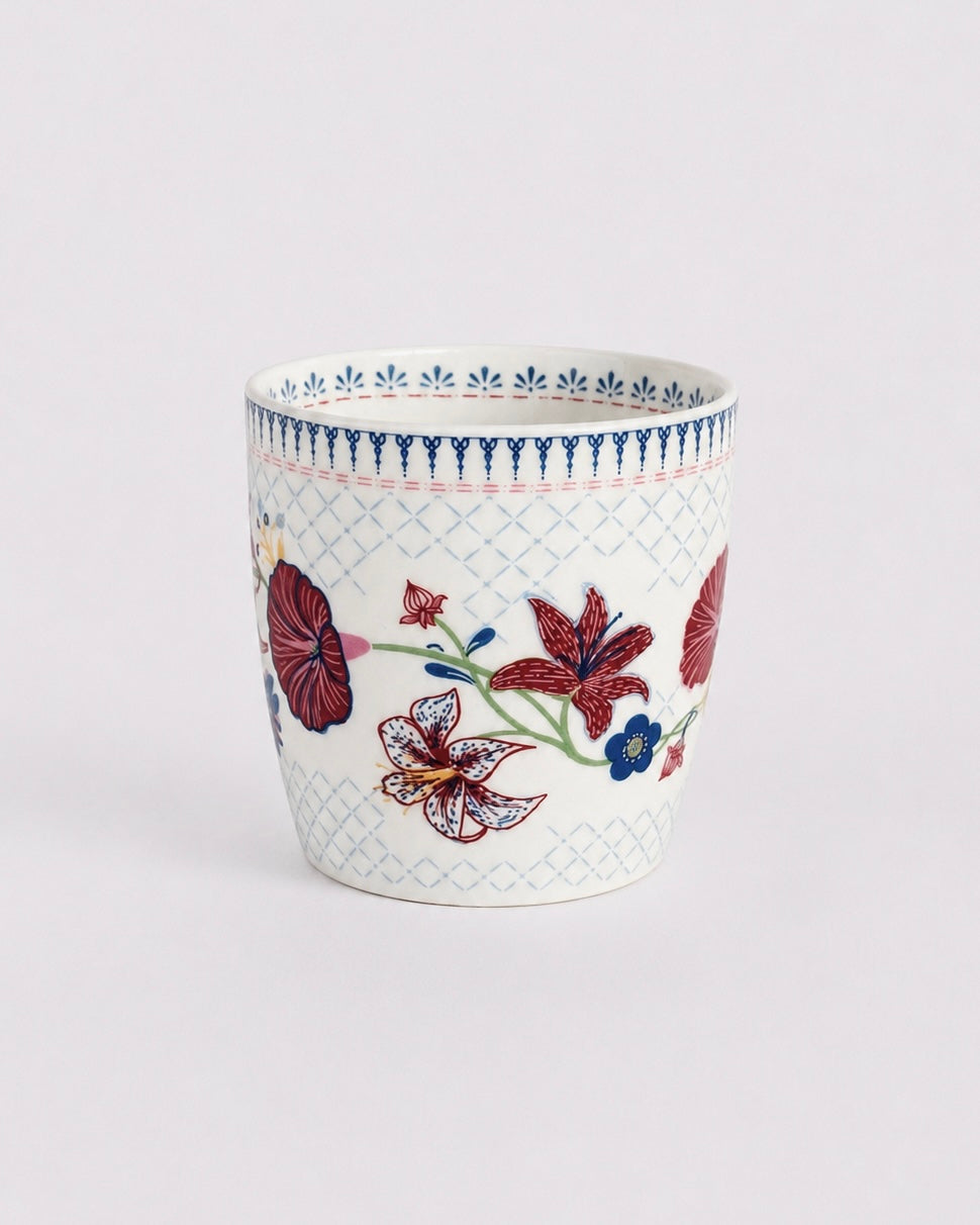 Magique x Clay Craft – French Country side Alton Coffee Mug Set of 6, 180 ml, FC468