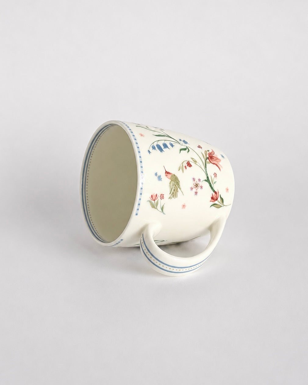 Magique x Clay Craft – Velvet Willow Alton Coffee Mug Set of 6, 180 ml-(FC468)
