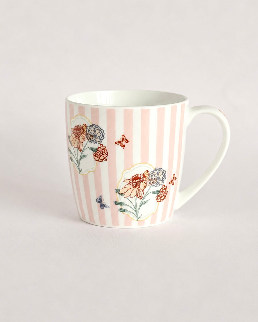 Magique x Clay Craft – Bloom Society Alton Coffee Mug Set of 6, 180 ml-(BS462)