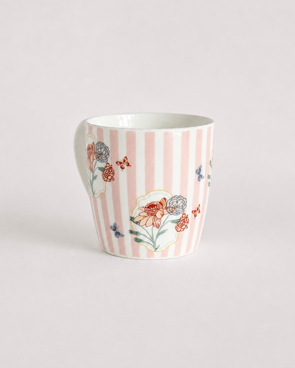 Magique x Clay Craft – Bloom Society Alton Coffee Mug Set of 6, 180 ml-(BS462)
