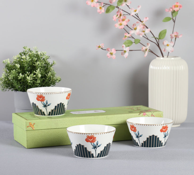 Buy Nature’s Bloom Nikko Bowl | Nikko Bowl | India Circus – Clay Craft ...