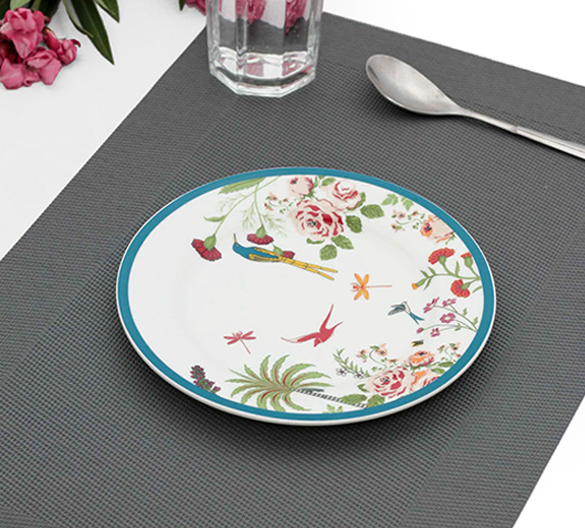 India Circus Tropical Island Living Side Plate 7" 1 Piece - Clay Craft India