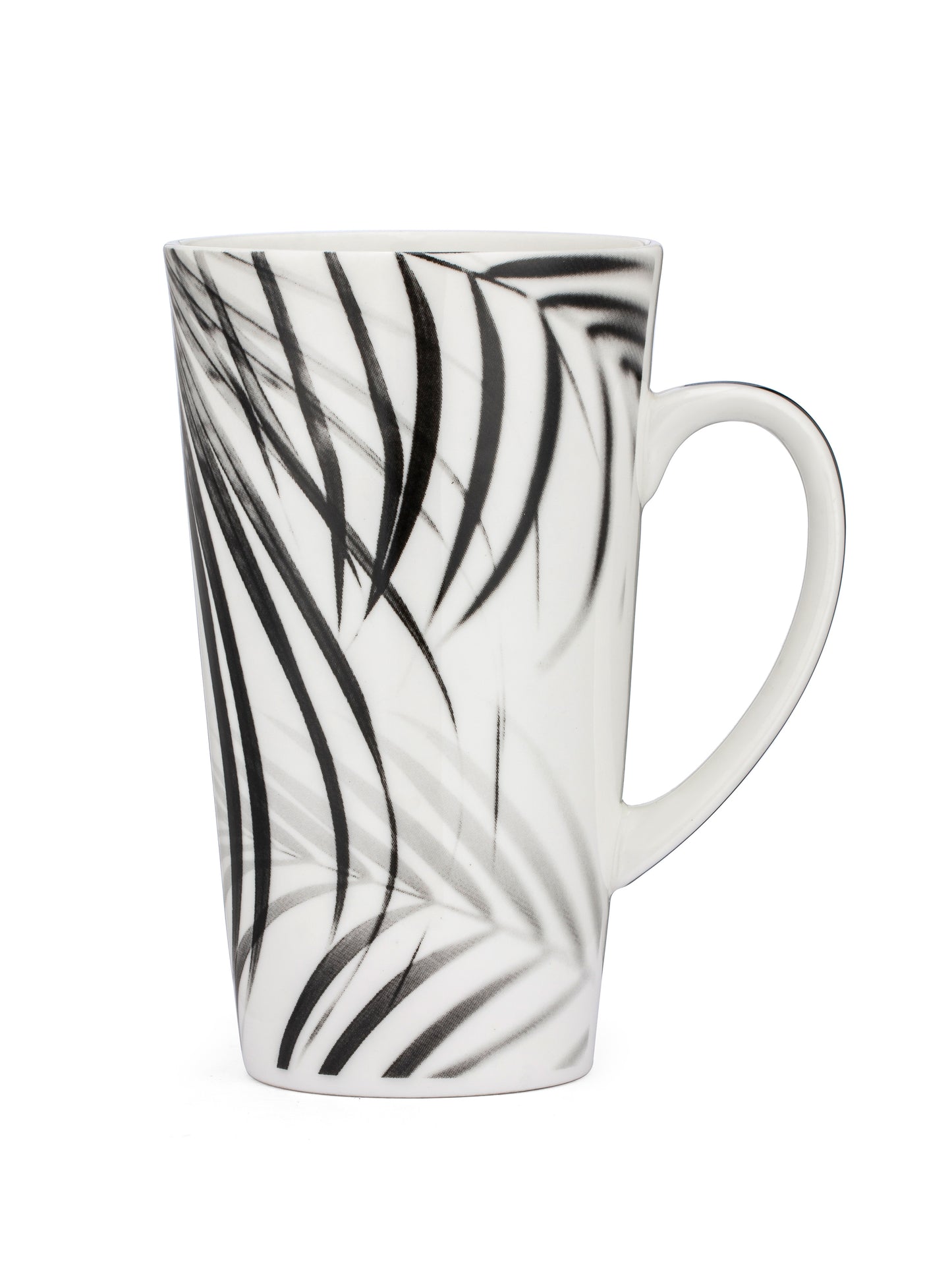 Tall Monochrome Coffee & Milk Mug, 600ml, 1 Piece (MC709)