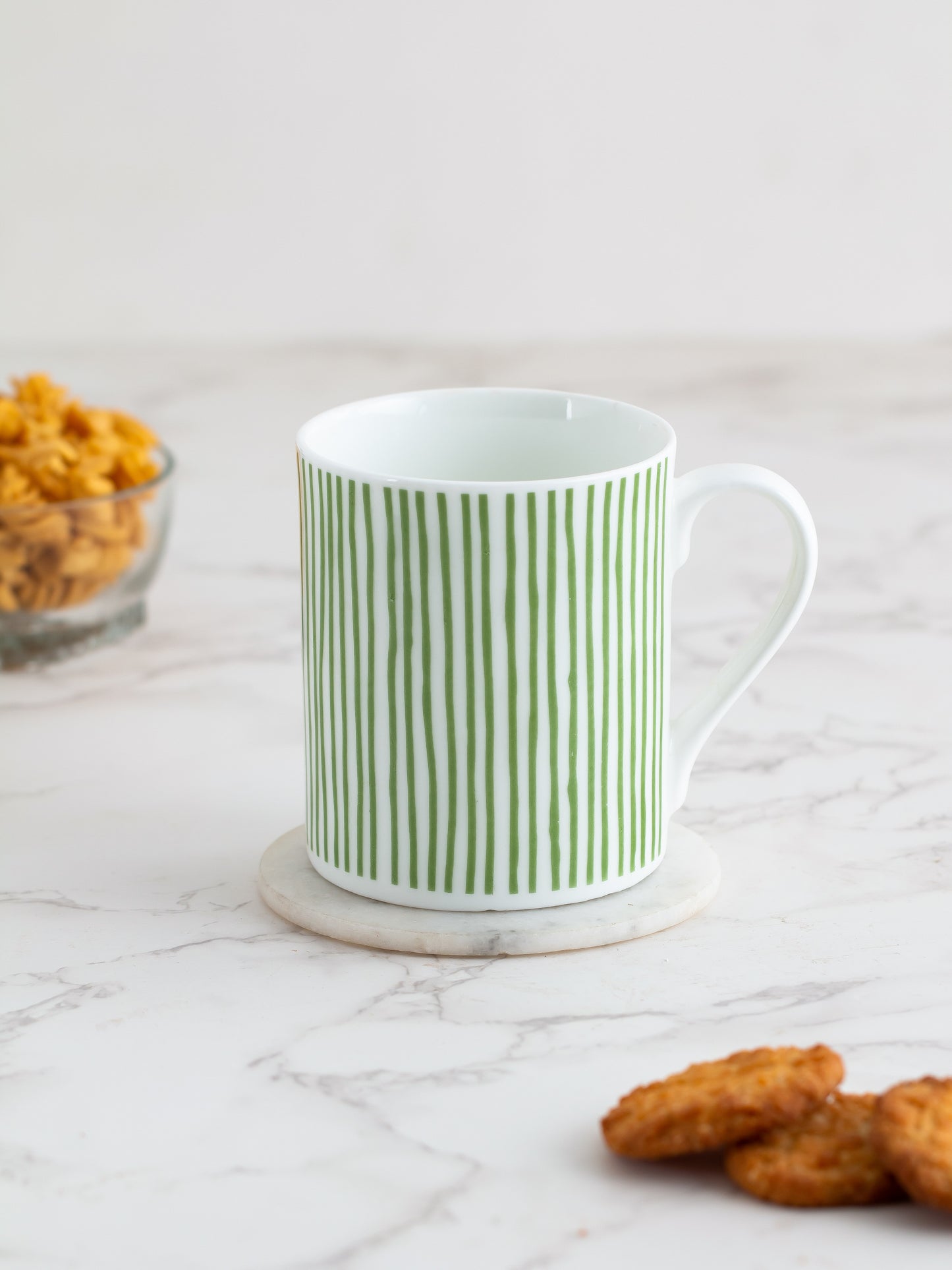 Swing Coffee & Milk Mug, 350ml, 1 Piece (Stripes)