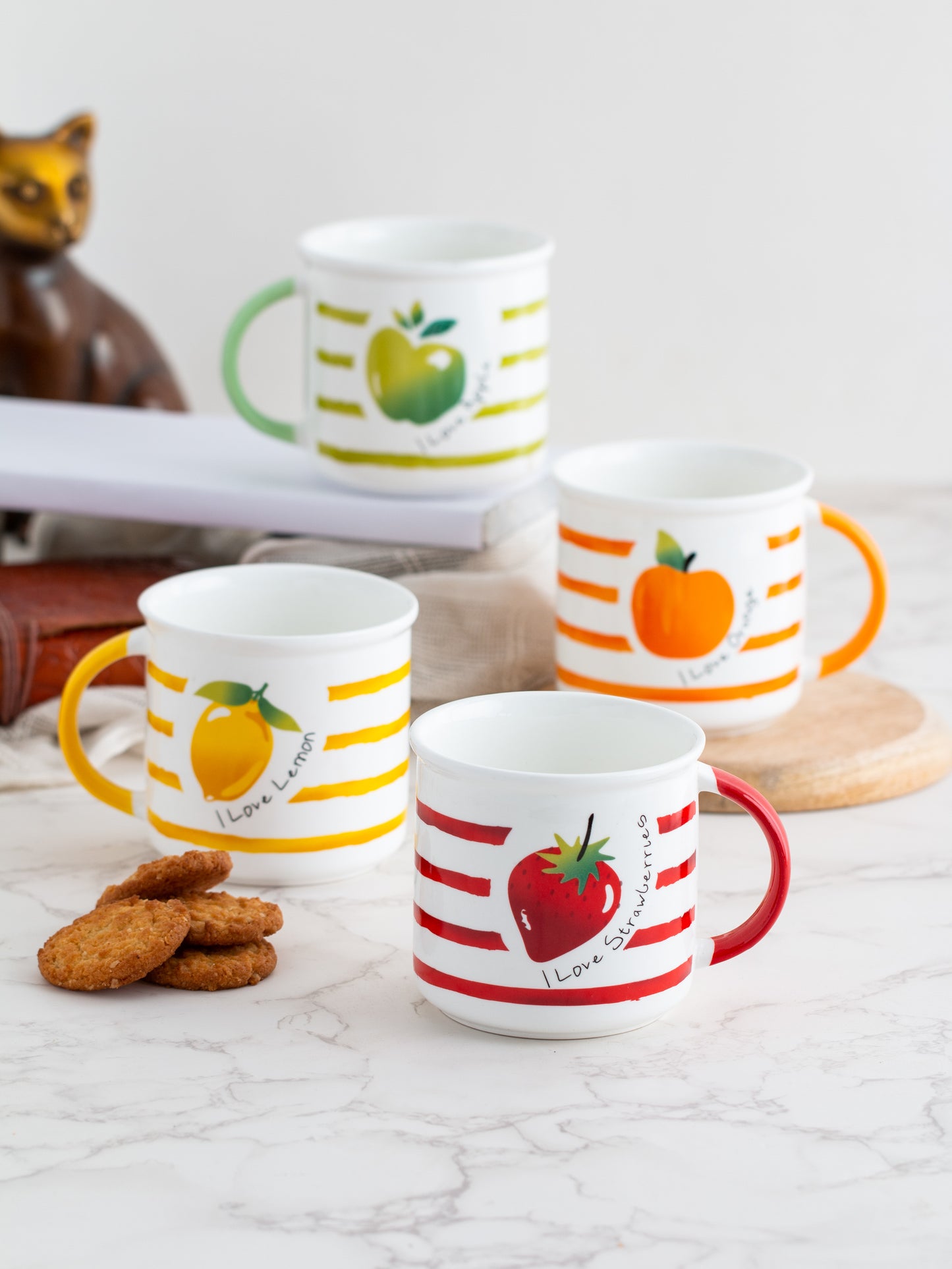 JCPL Marc Zest Coffee & Milk Mug, 400ml, 1 Piece, MB17