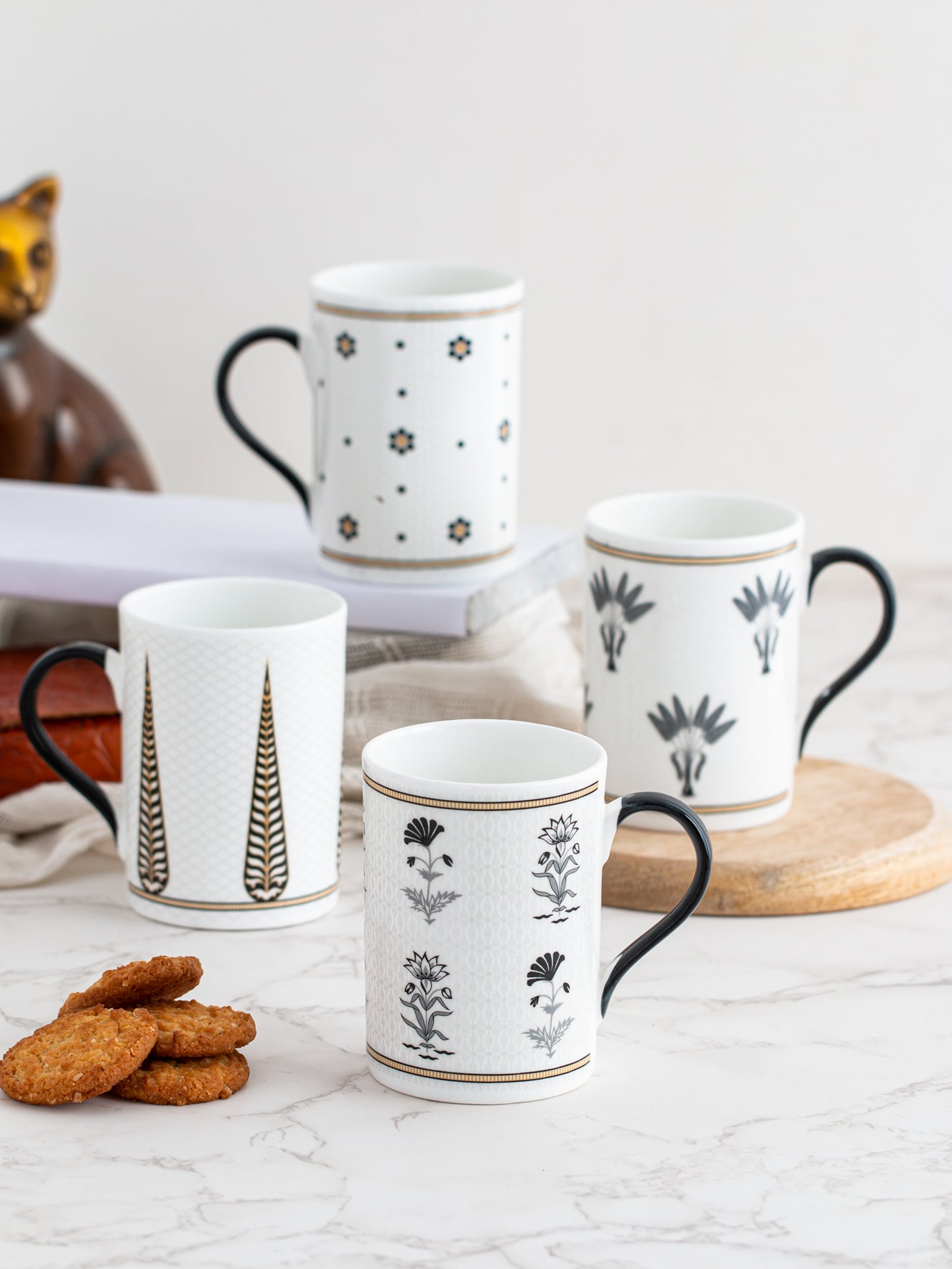 Pride Monochrome Coffee & Milk Mug, 300ml, 1 Piece (MC721)