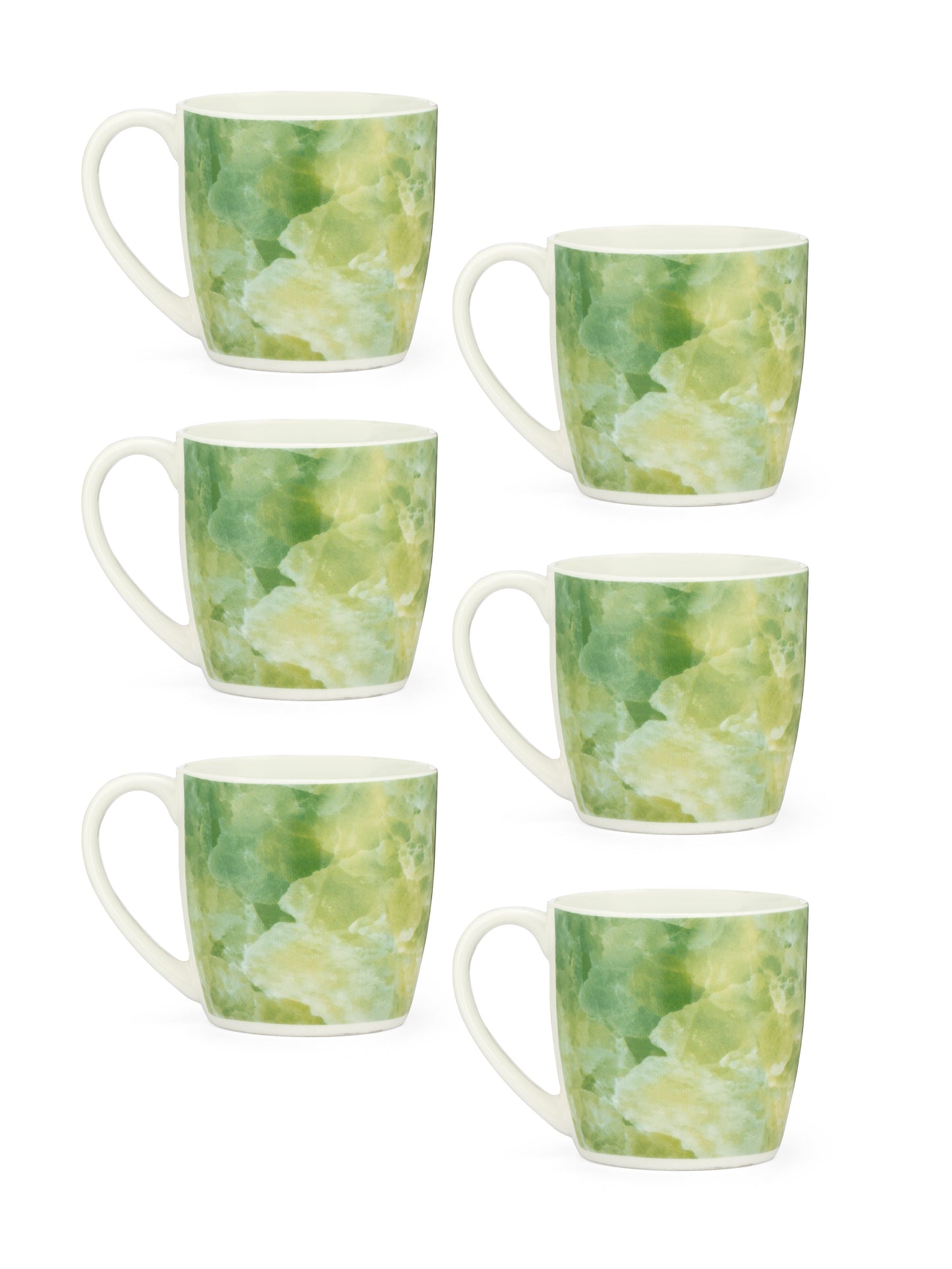 Alton Nature Coffee & Tea Mugs, 200ml, Set of 6 (N413)