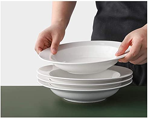 Clay Craft Basic Soup Plate 7" 1 Piece Plain White