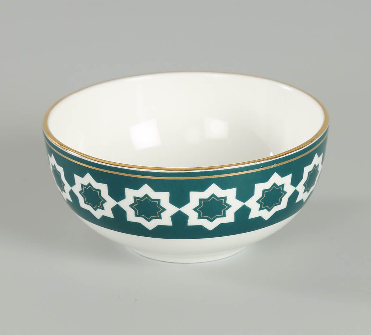 India Circus Marine Opulence Dinner Set - 20 Pieces, For Family of 6