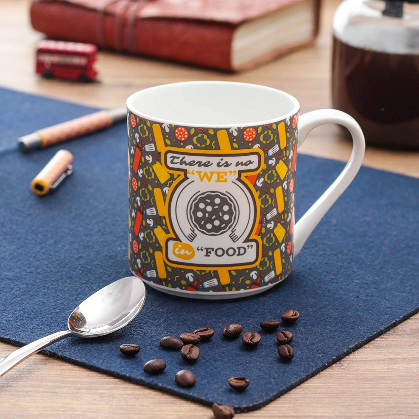 Stacko thinkFood Coffee/ Milk Mug, 1 Piece, 350ml (23)