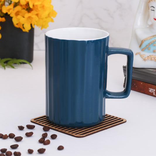 Ritz Creme Coffee & Milk Mug, 300ml, 1 Piece (R|3) - Clay Craft India