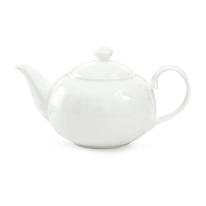 Clay Craft Basic Tea Pot Kettle Chinese Big Plain White
