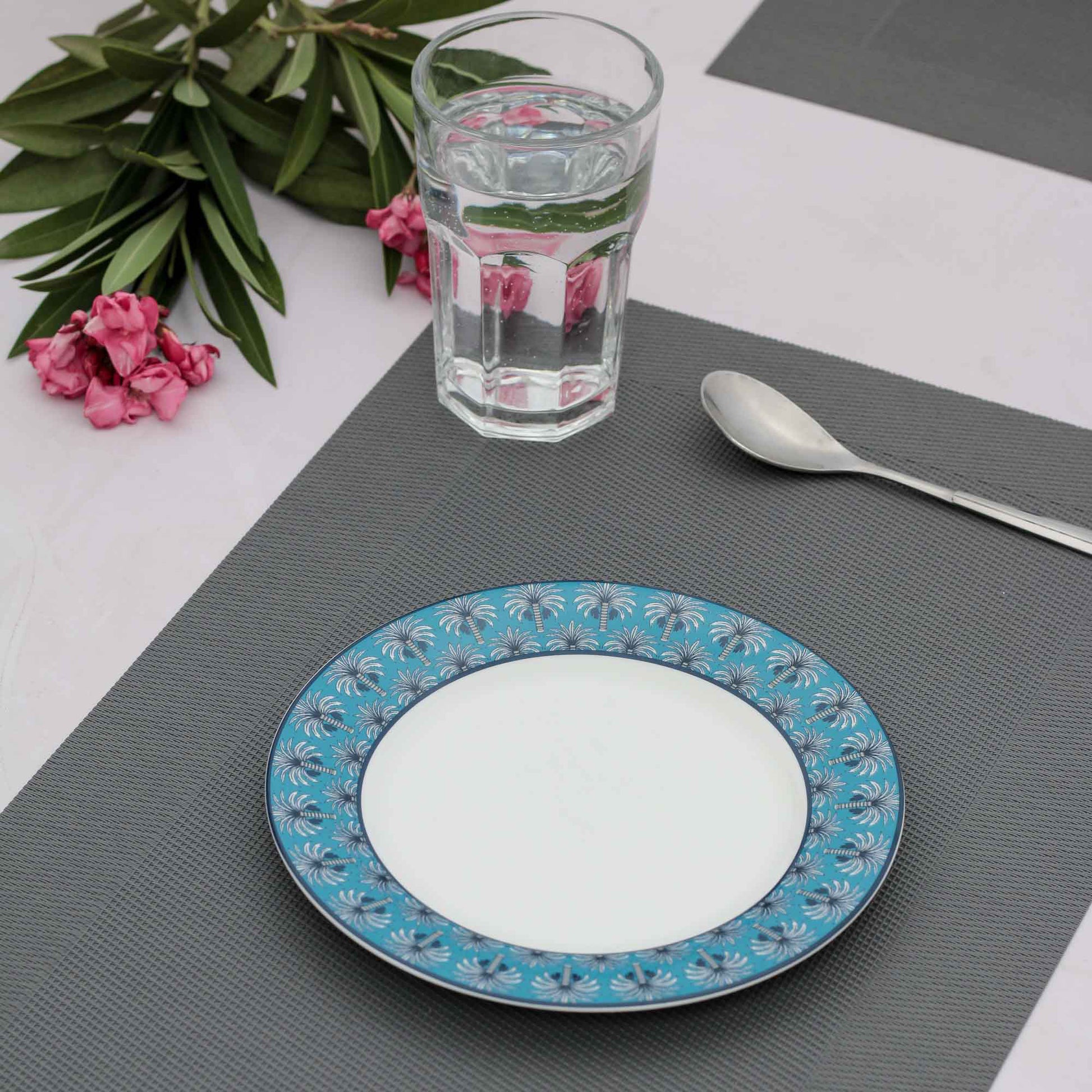 India Circus Mystical Gardens Side Plate 7" 1 Piece - Clay Craft India