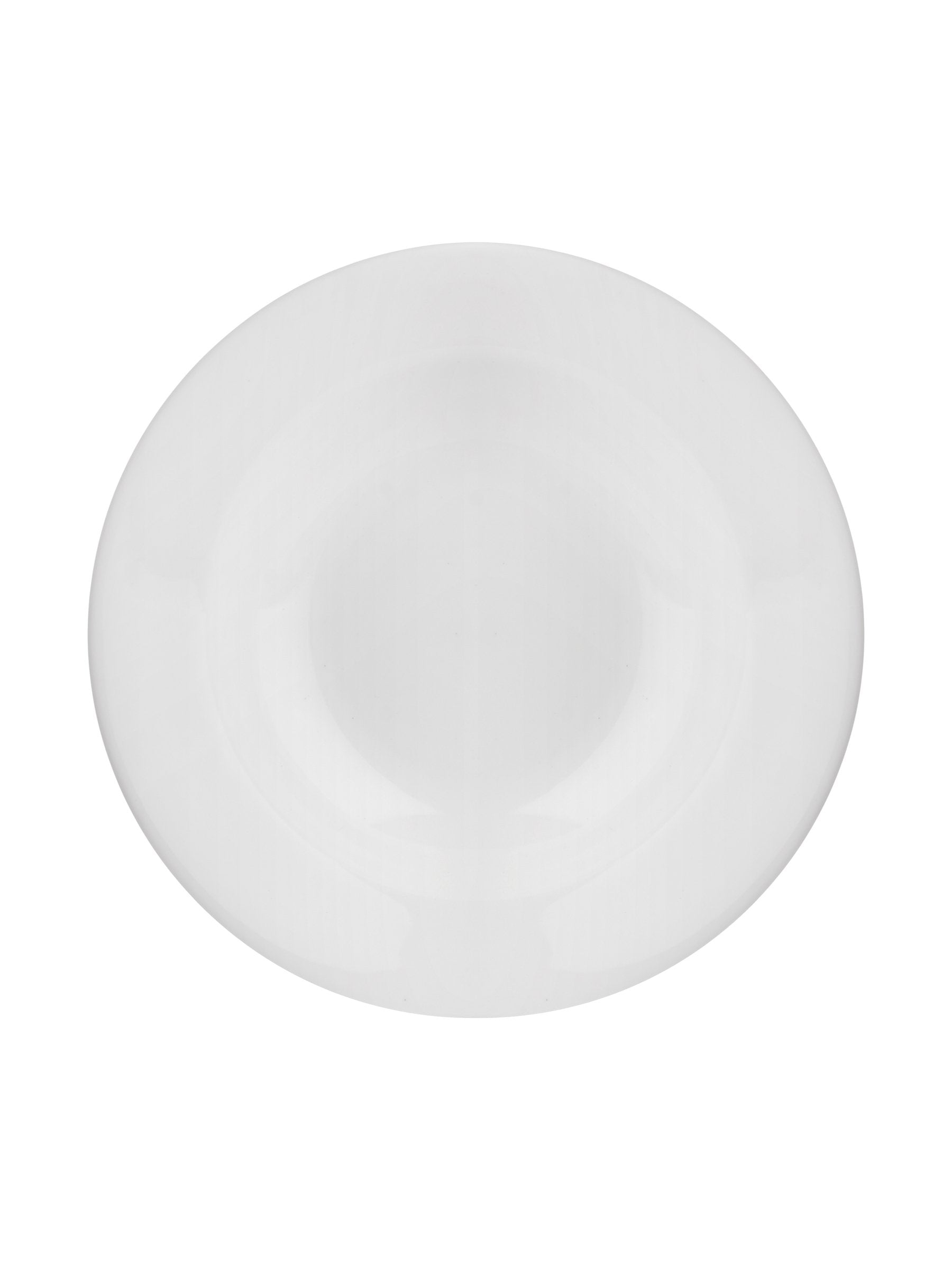 Clay Craft Basic Soup Plate 7" Set of 2 Piece Plain White - Clay Craft India