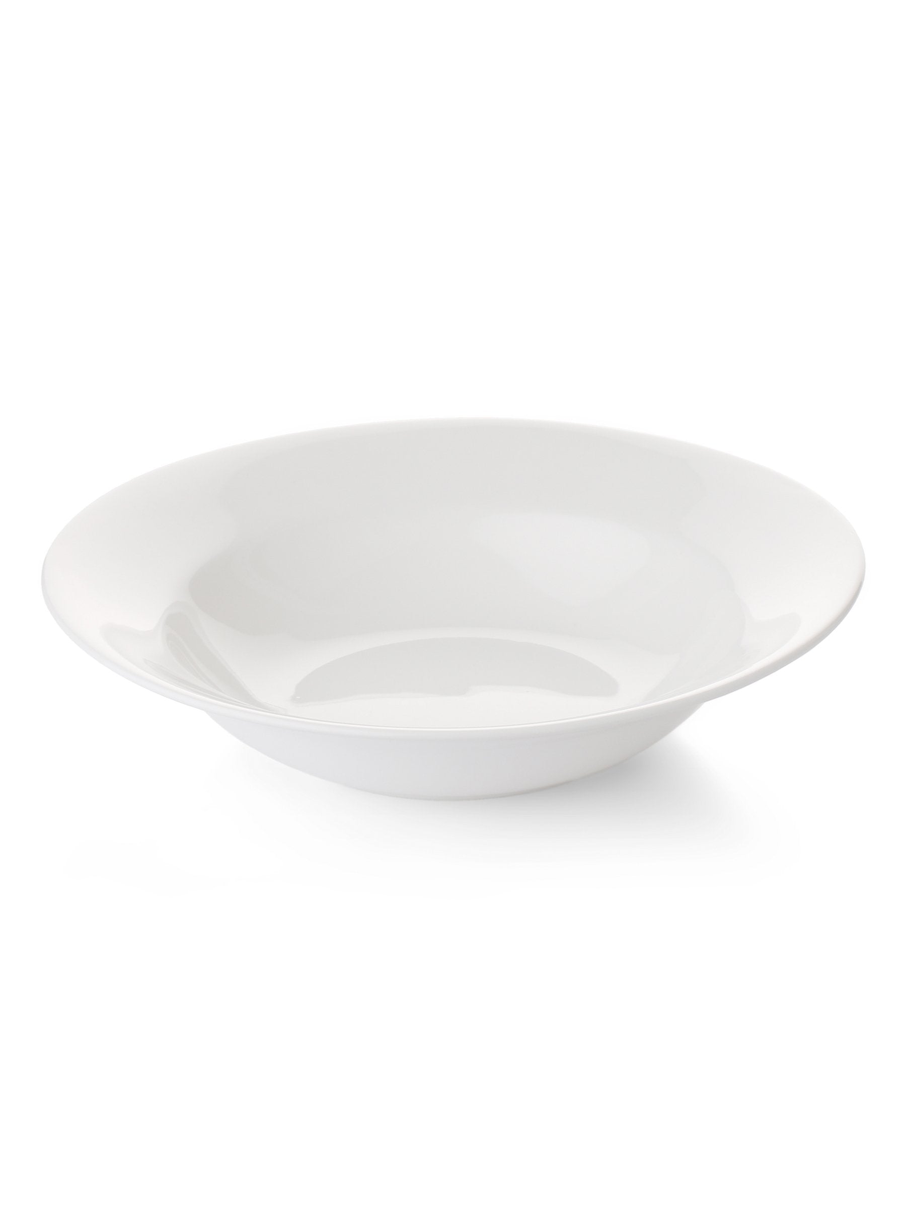 Clay Craft Basic Soup Plate 7" Set of 2 Piece Plain White - Clay Craft India