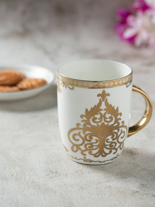 Orchid Ebony Pure Joy Coffee & Milk Mug, 340ml, 1 Pieces (E677)
