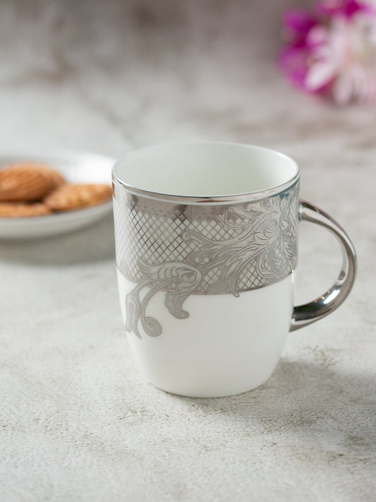 Orchid Ebony Pure Joy Coffee & Milk Mug, 340ml, 1 Pieces (E679)