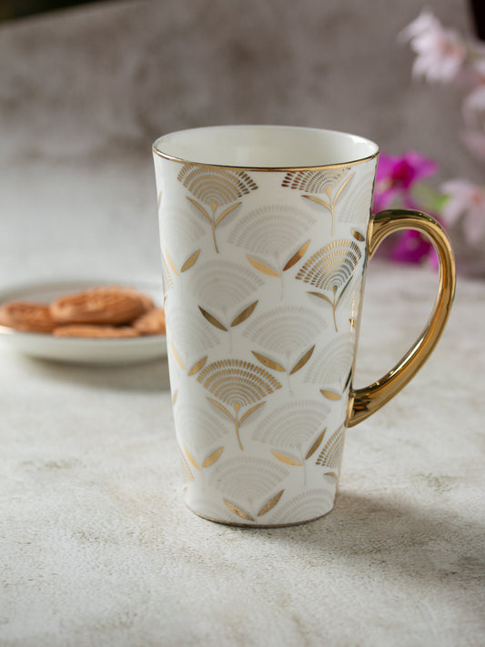 Tall Ebony Coffee & Milk Mug, 600ml, 1 Piece  (E615)