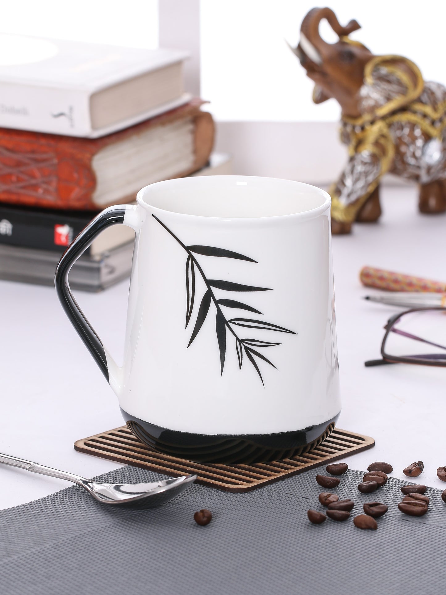 JCPL Mist Zest Coffee & Milk Mug, 330ml, 1 Piece, MB02 - Clay Craft India