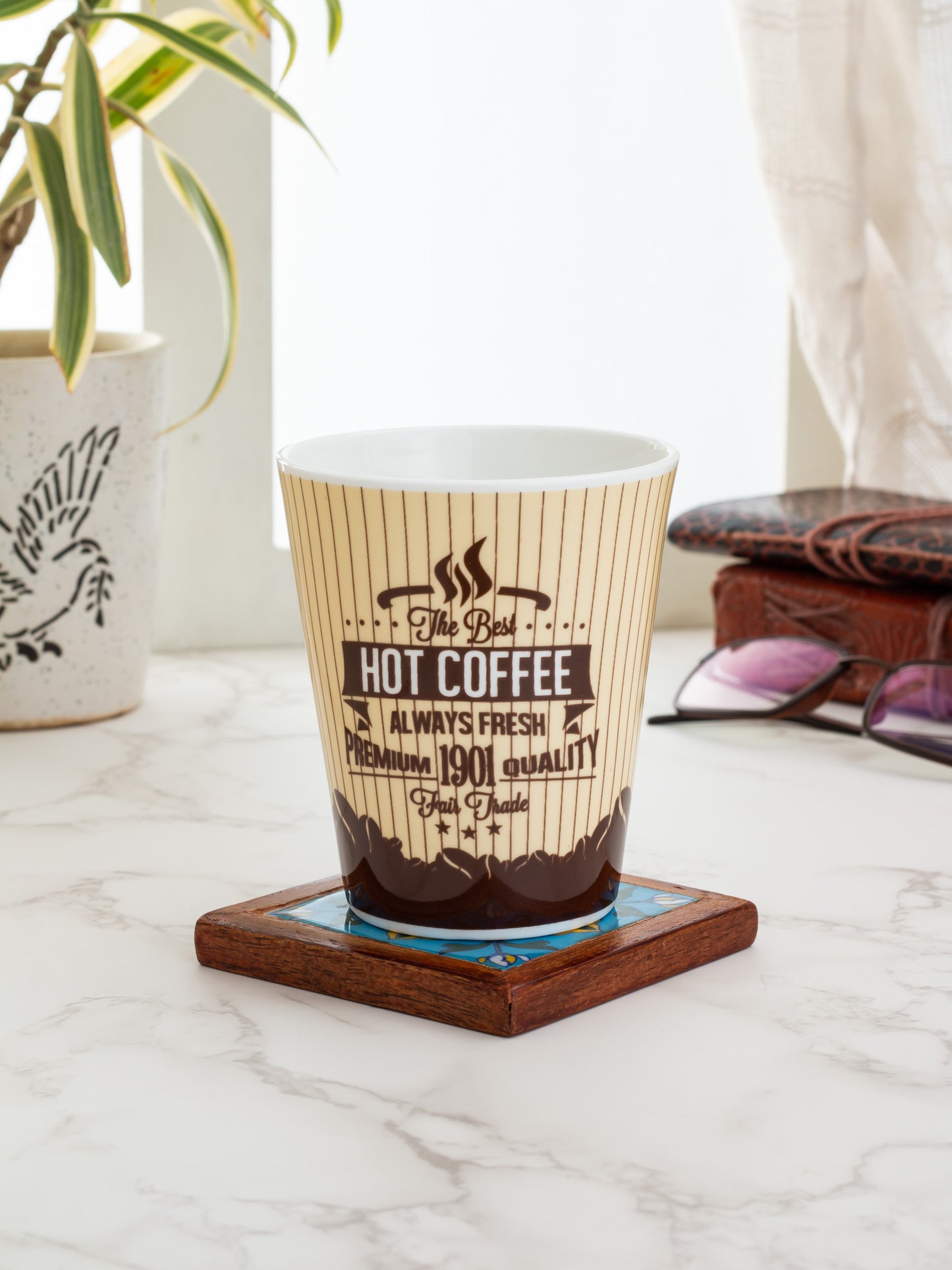 Zing Coffee & Milk Mug, 340ml, 1 Piece (335)