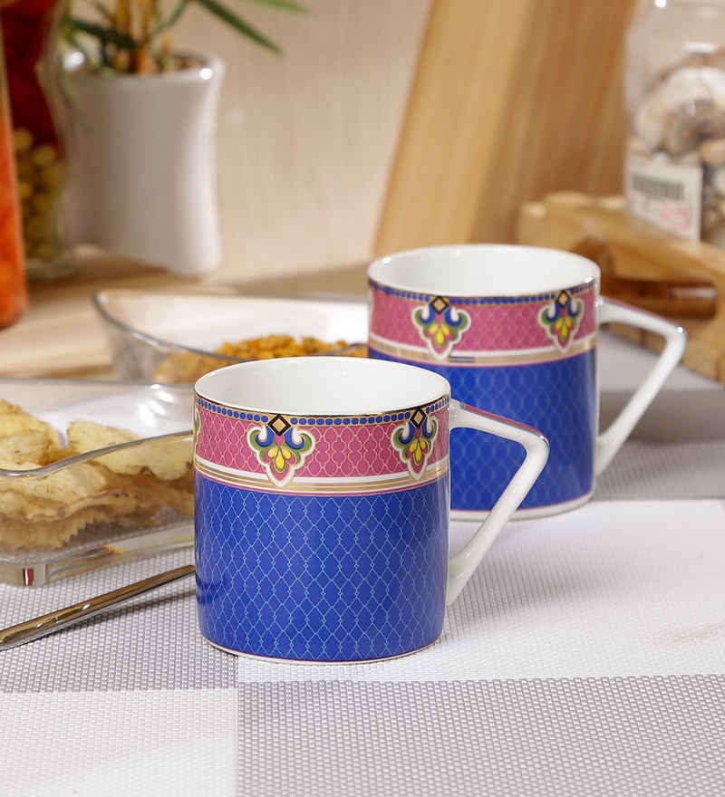 Mayura Imperial Coffee & Tea Mugs, 200ml, Set of 6